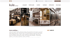 Desktop Screenshot of kulemobilya.com.tr